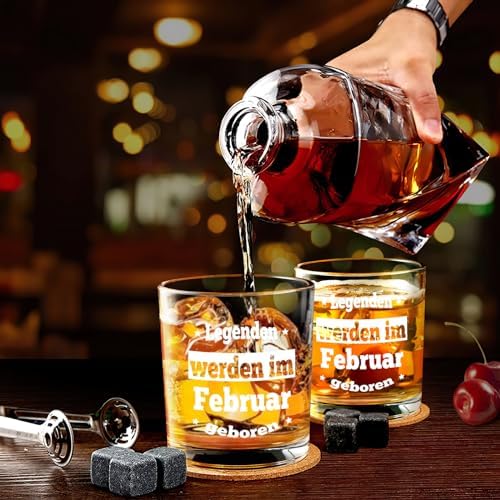 Joymaking Whiskeyglas - perfektes Geschenk für Männer - lustige Idee zum Geburtstag für Papa, Freund, Mitarbeiter - 300m